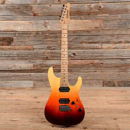 Ibanez AZ242F Premium Tequila Sunrise Gradation Electric Guitars / Solid Body