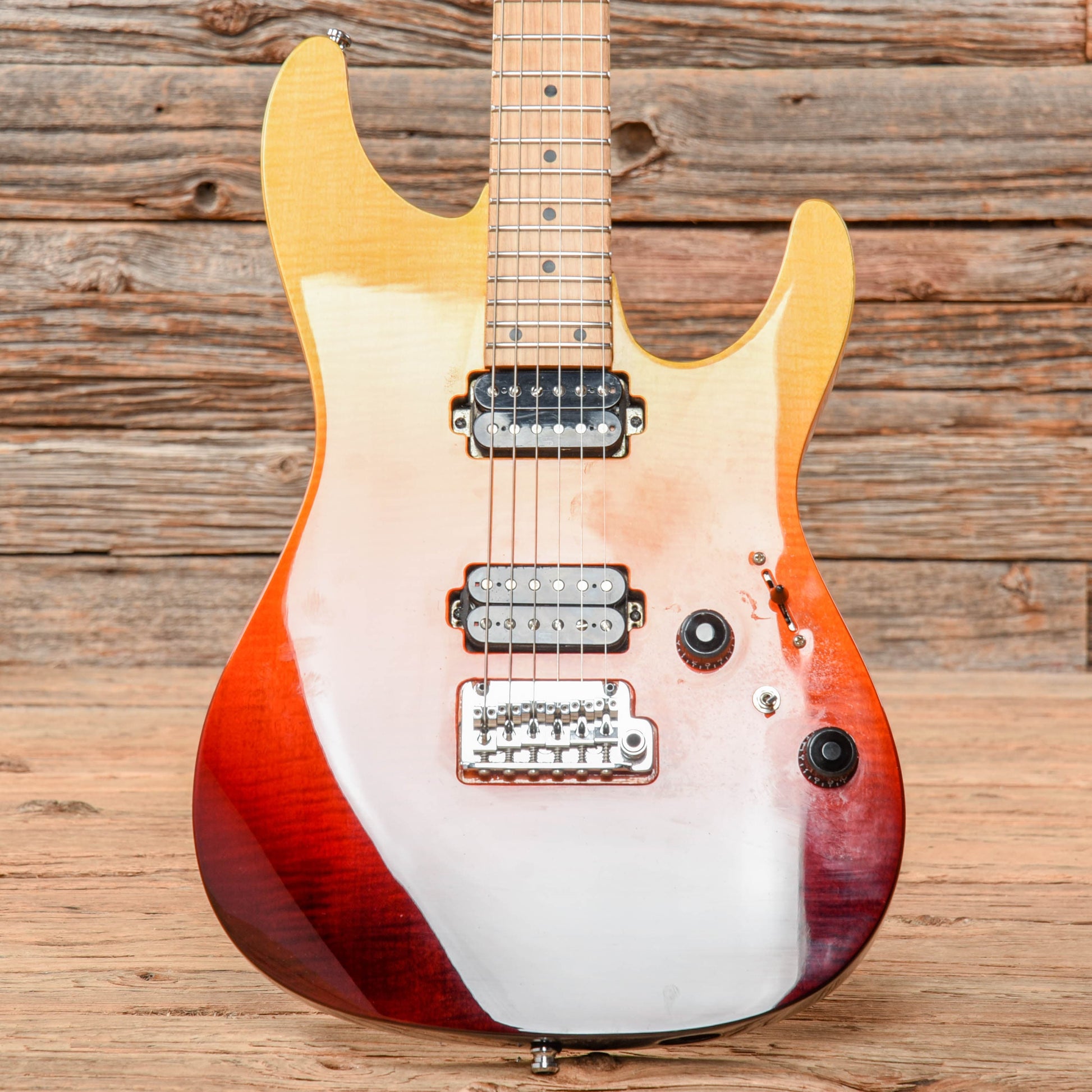 Ibanez AZ242F Premium Tequila Sunrise Gradation Electric Guitars / Solid Body