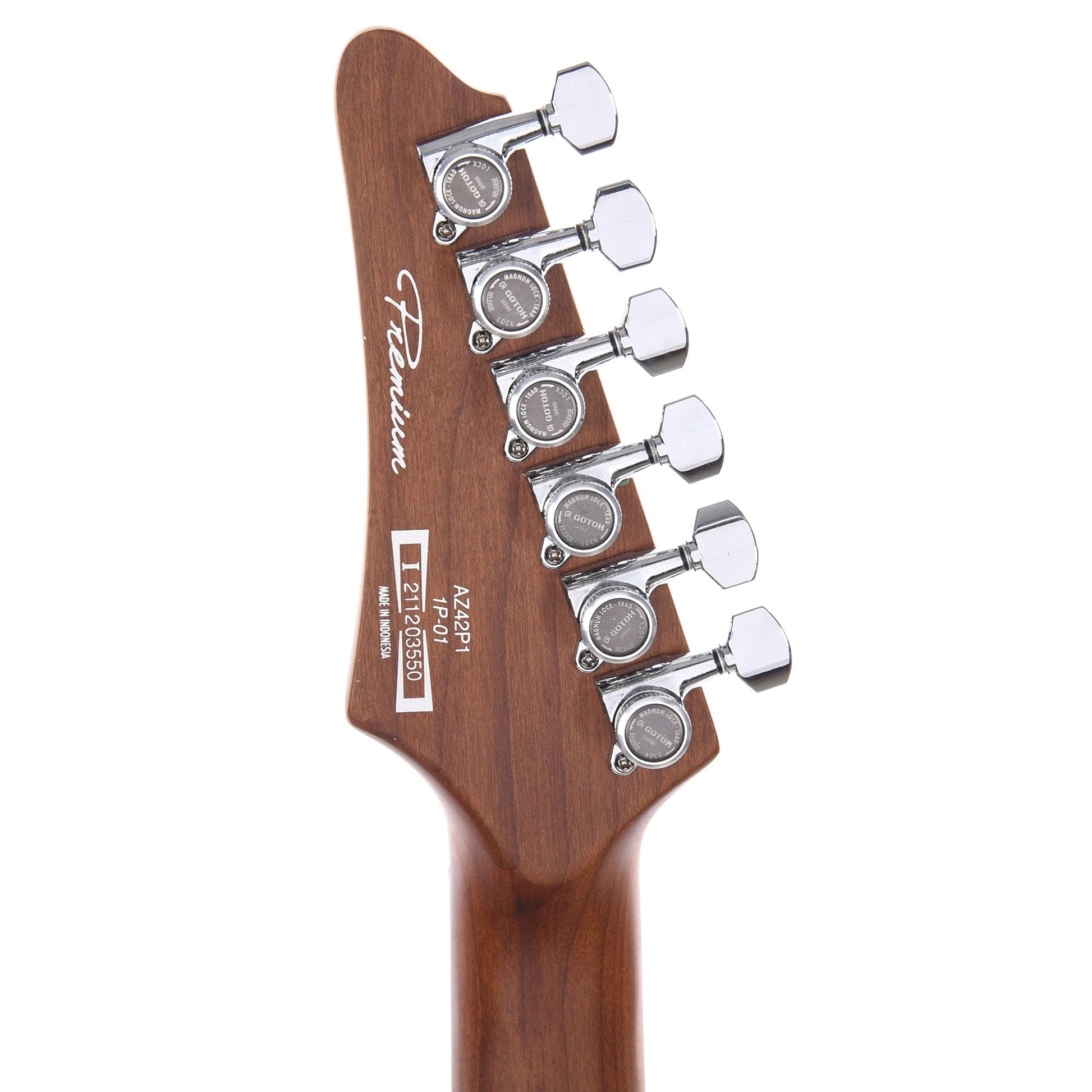 Ibanez AZ42P1 Premium Black Electric Guitars / Solid Body