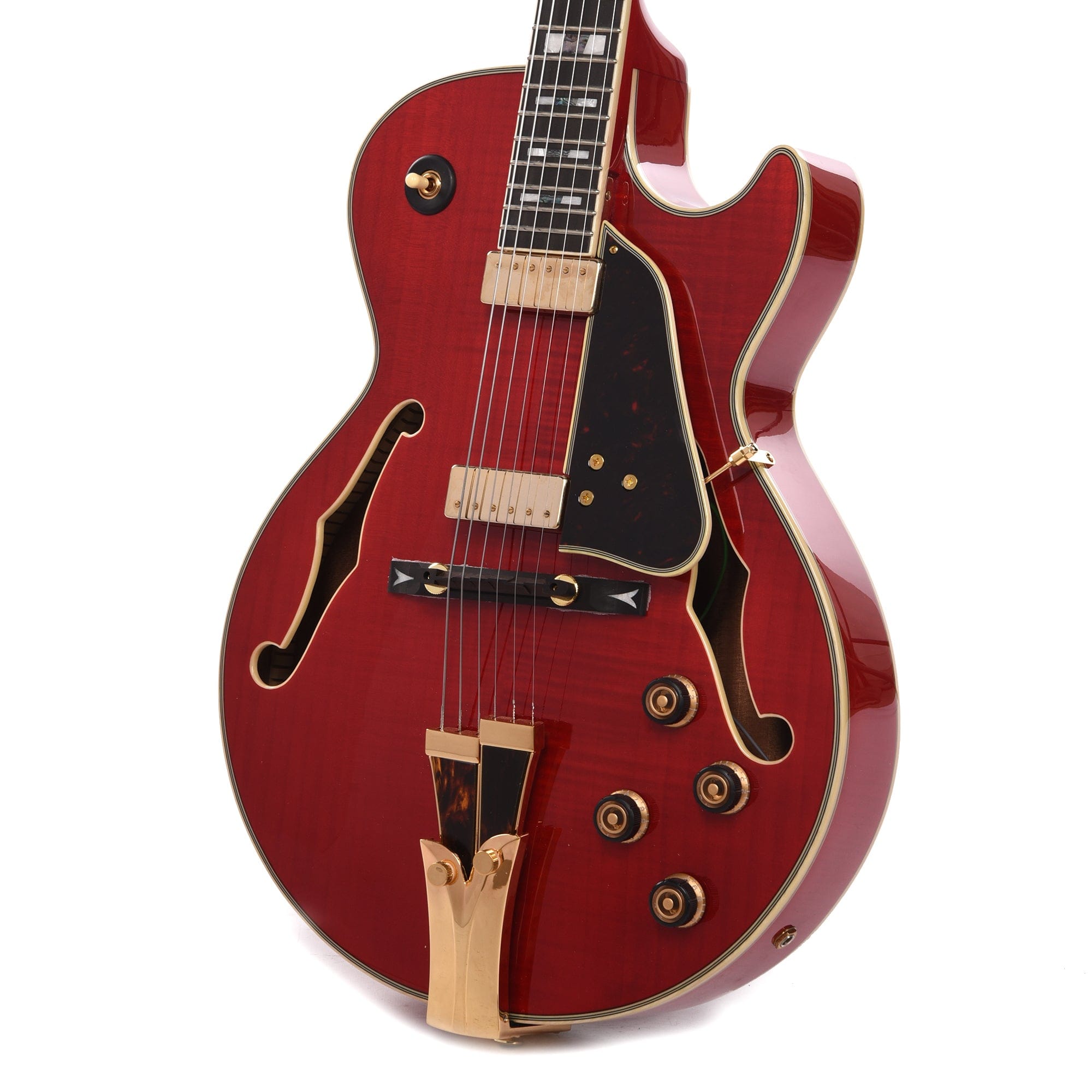 Ibanez GB10SEM George Benson Signature Sapphire Red Electric Guitars / Solid Body