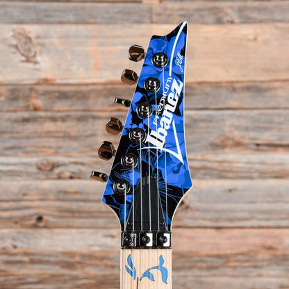 Ibanez JEM77PBFP Electric Guitar Vai Signature Blue Floral Pattern 2016 Electric Guitars / Solid Body