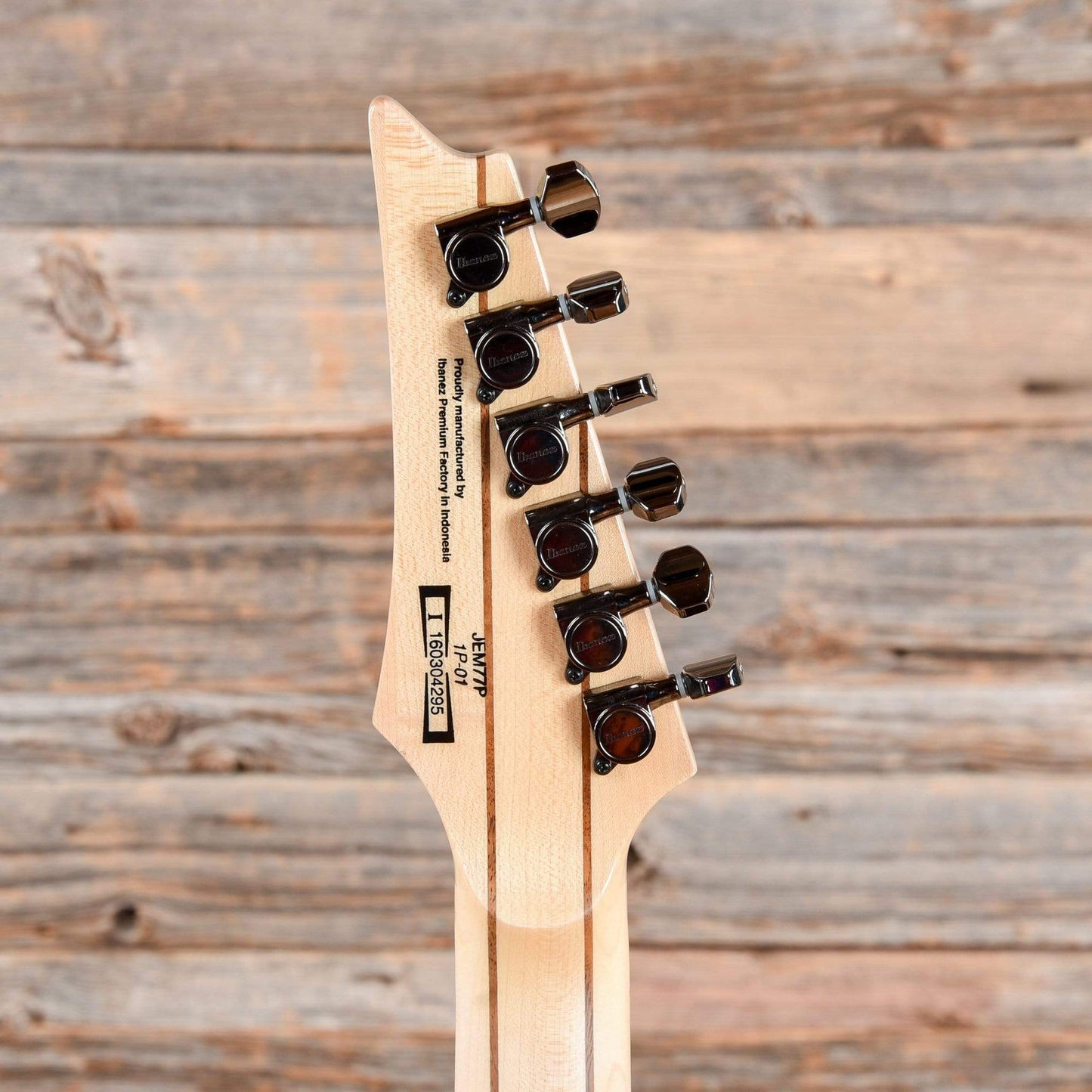 Ibanez JEM77PBFP Electric Guitar Vai Signature Blue Floral Pattern 2016 Electric Guitars / Solid Body