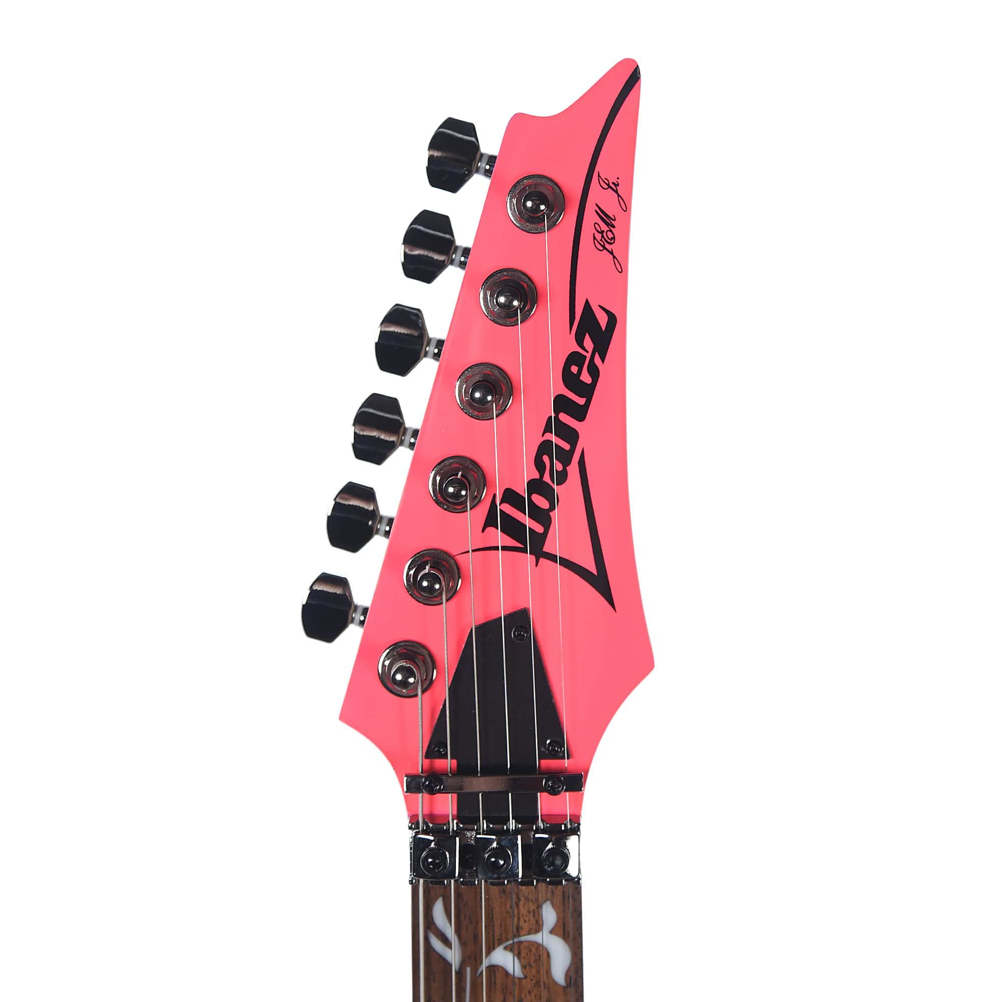 Ibanez JEMJRSP Steve Vai Signature Pink w/Ibanez Powerpad Premium Gig Bag Electric Guitars / Solid Body