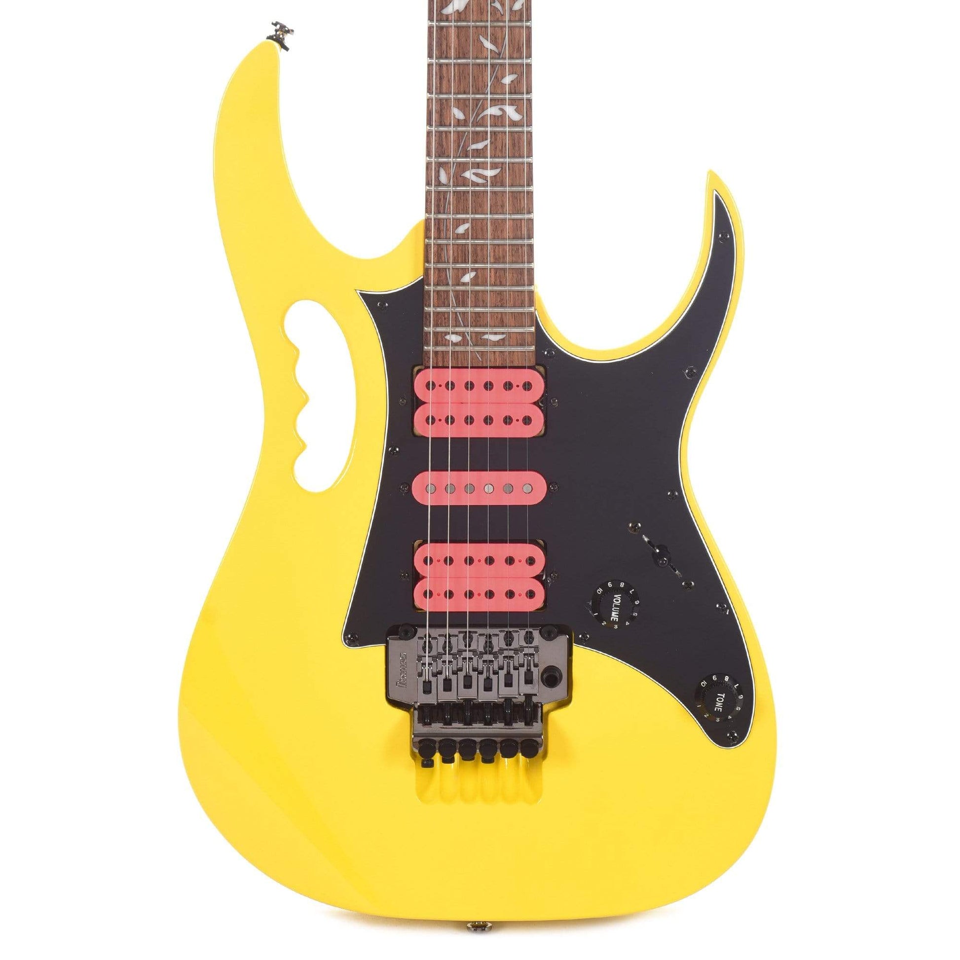 Ibanez JEMJRSP Steve Vai Signature Yellow Electric Guitars / Solid Body