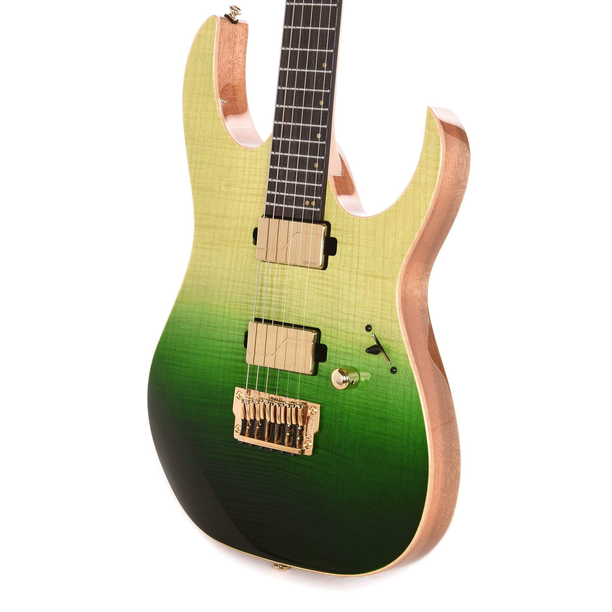 Ibanez LHM1 Luke Hoskin Signature Transparent Green Gradation Electric Guitars / Solid Body