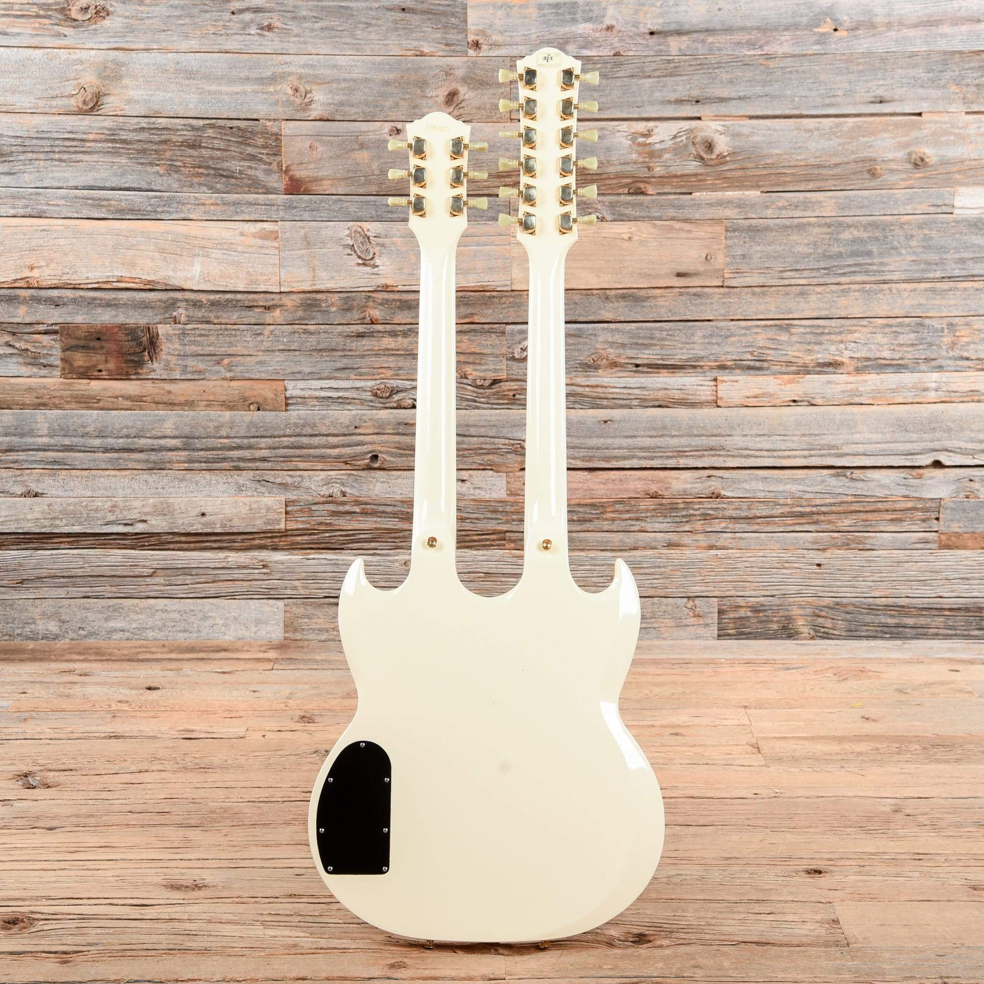 Ibanez Model 2402 Double Neck White 1978 – Chicago Music Exchange