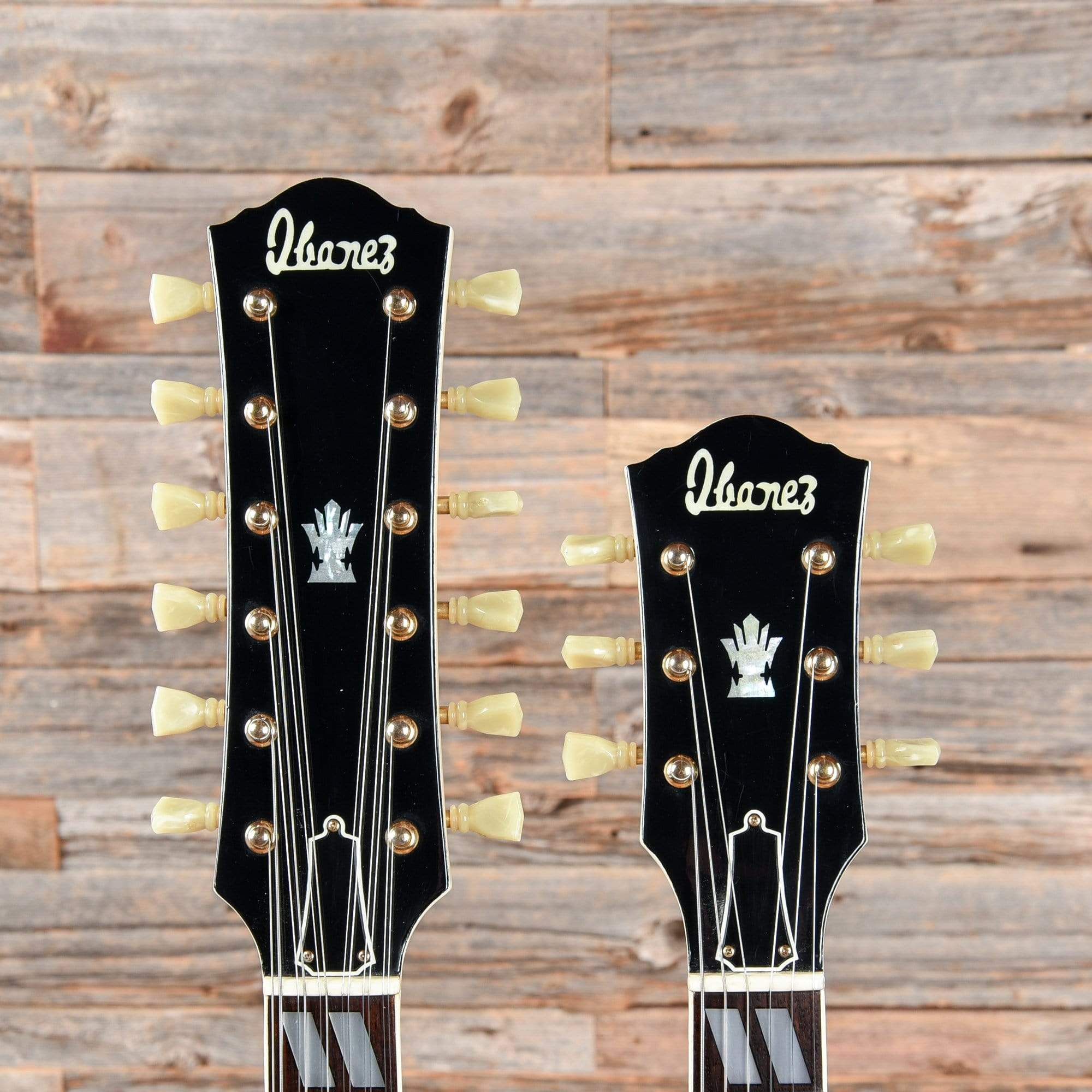 Ibanez Model 2402 Double Neck White 1978 – Chicago Music Exchange