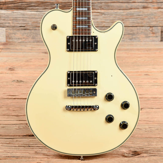 Ibanez PF-200 Vintage White 1970s Electric Guitars / Solid Body