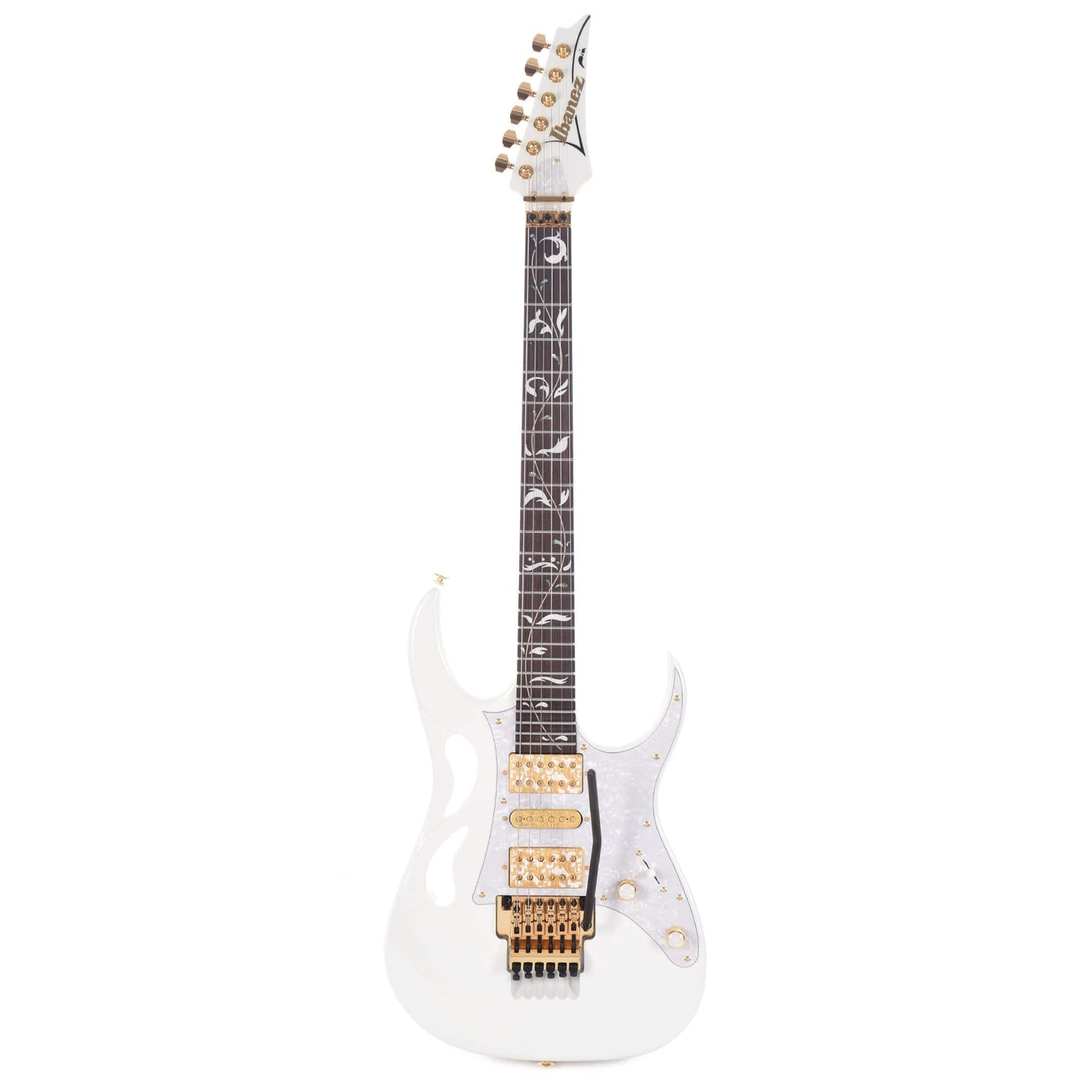 Ibanez PIA3761 Steve Vai Signature Stallion White Electric Guitars / Solid Body