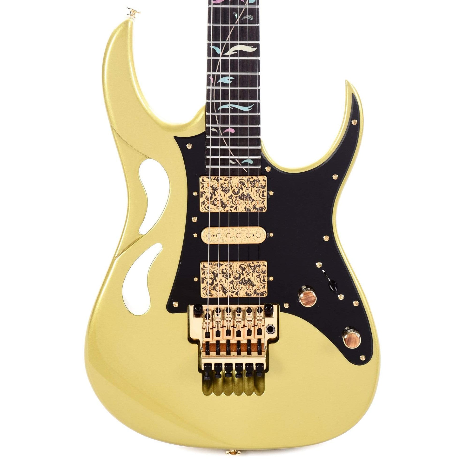 Ibanez PIA3761 Steve Vai Signature Sun Dew Gold Electric Guitars / Solid Body