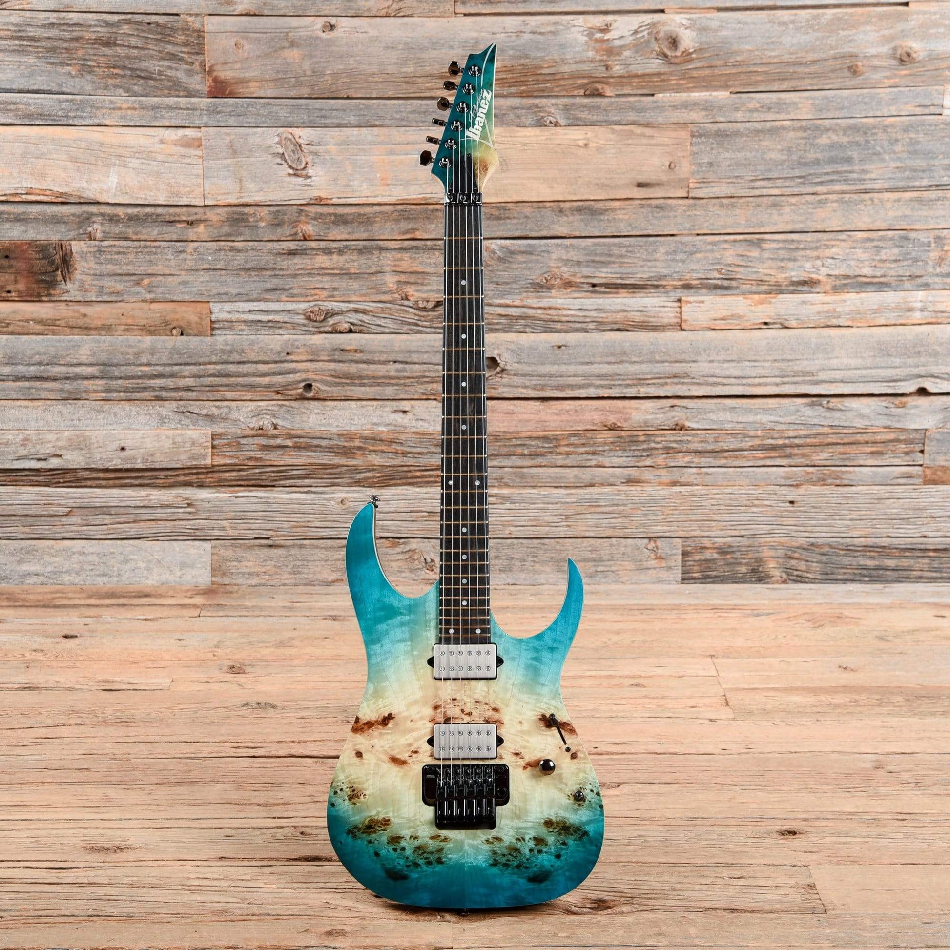 Ibanez Premium RG1120PBZ Caribbean Islet Flat 2020 Electric Guitars / Solid Body