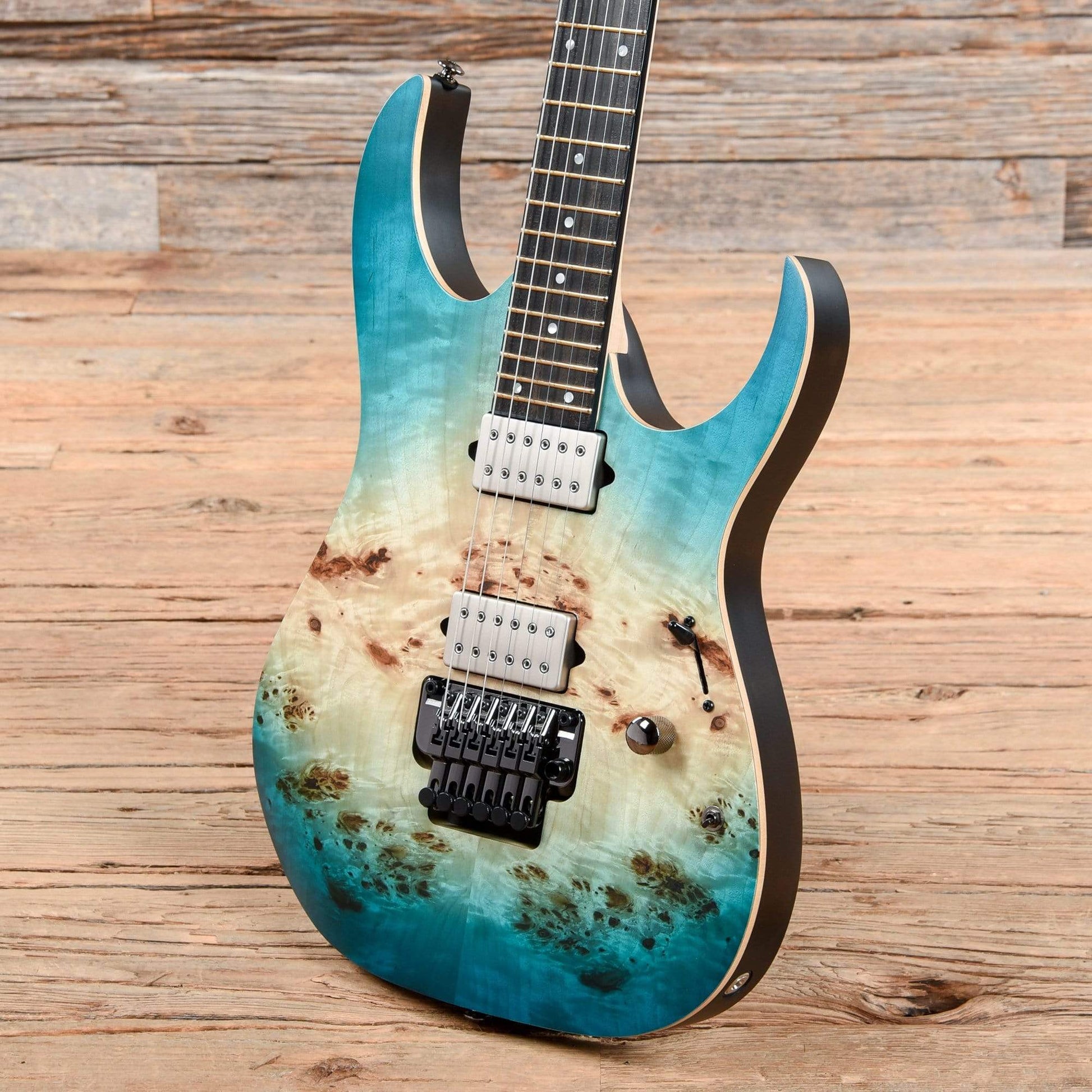 Ibanez Premium RG1120PBZ Caribbean Islet Flat 2020 Electric Guitars / Solid Body