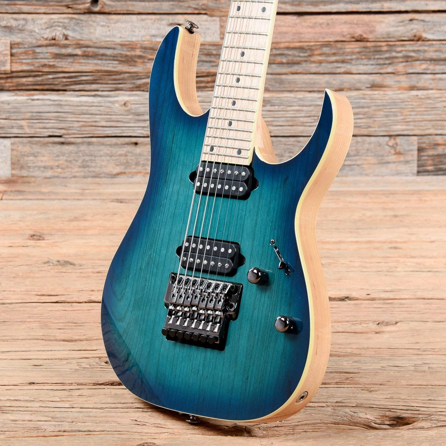 Ibanez Prestige RG752AHM-NGB Nebula Green Burst 2017 Electric Guitars / Solid Body