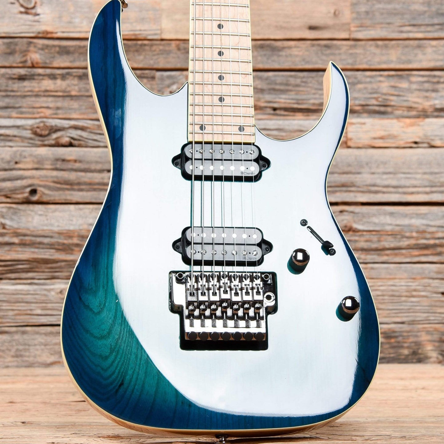 Ibanez Prestige RG752AHM-NGB Nebula Green Burst 2017 Electric Guitars / Solid Body