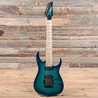 Ibanez Prestige RG752AHM-NGB Nebula Green Burst 2017 Electric Guitars / Solid Body