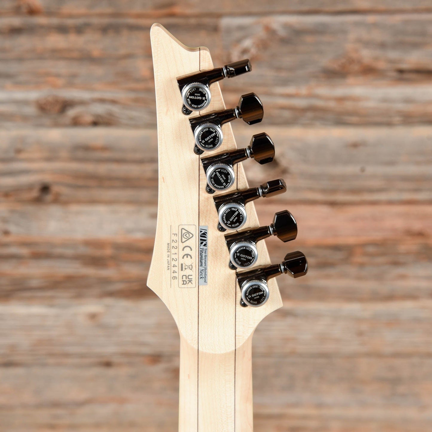 Ibanez Prestige S6521Q-SLG Surreal Blue Burst Electric Guitars / Solid Body