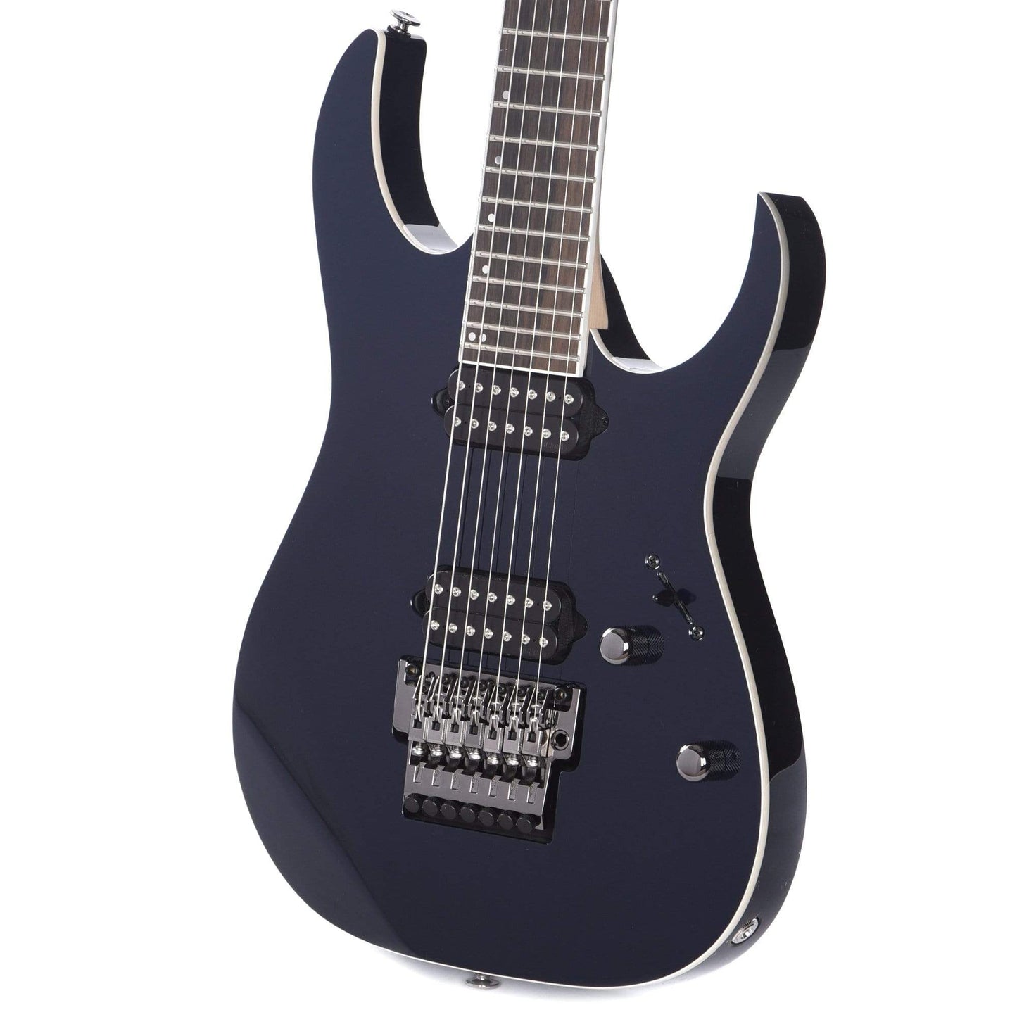 Ibanez RG2027XL RG Prestige 7-String Dark Tide Blue w/Dimarzio Pickups Electric Guitars / Solid Body