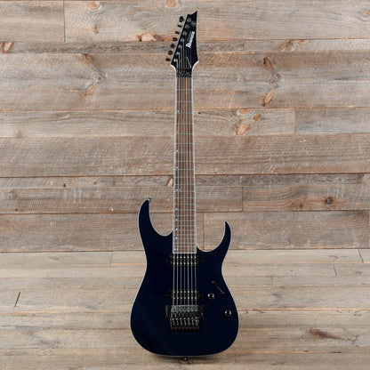 Ibanez RG2027XL RG Prestige 7-String Dark Tide Blue w/Dimarzio Pickups Electric Guitars / Solid Body