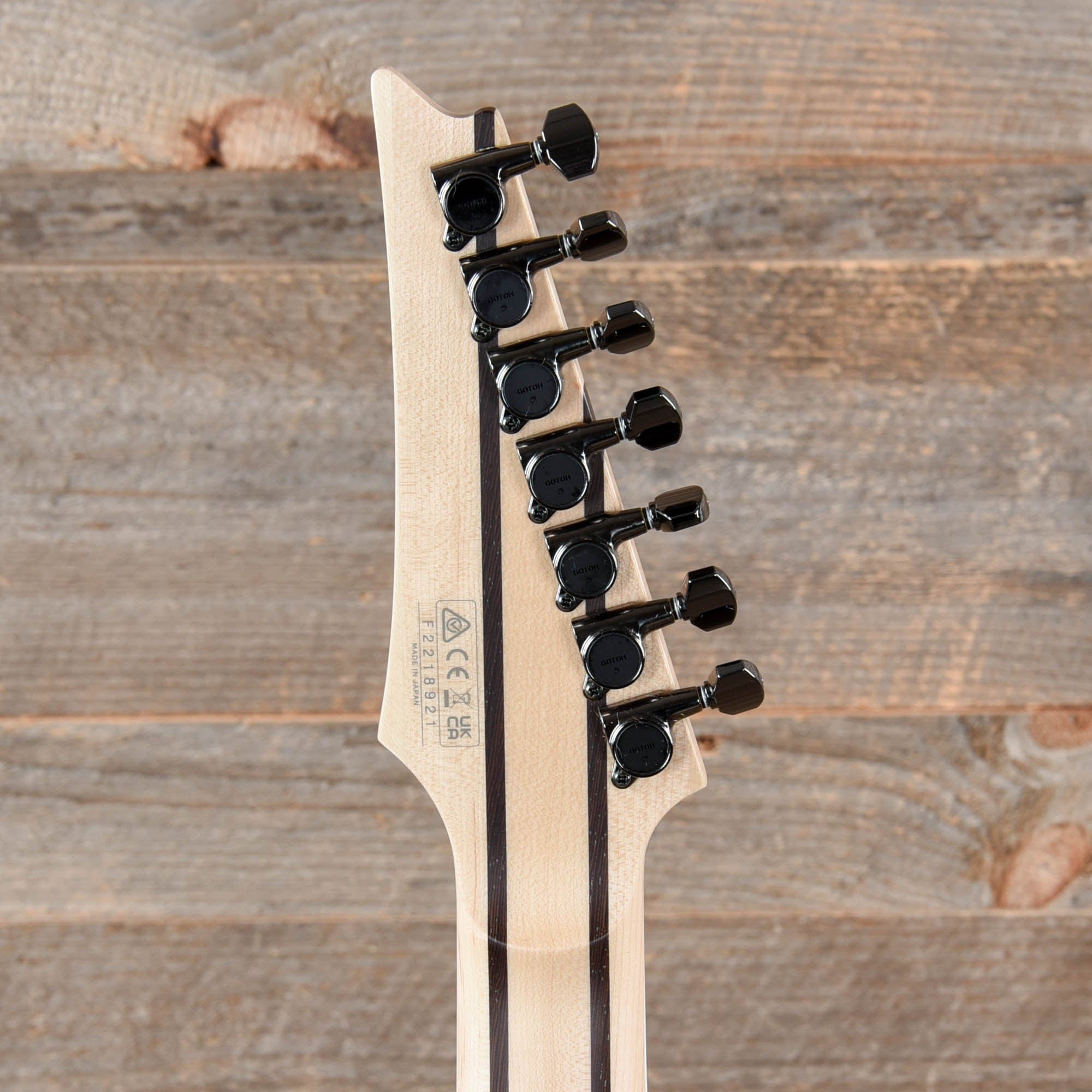 Ibanez RG2027XL RG Prestige 7-String Dark Tide Blue w/Dimarzio