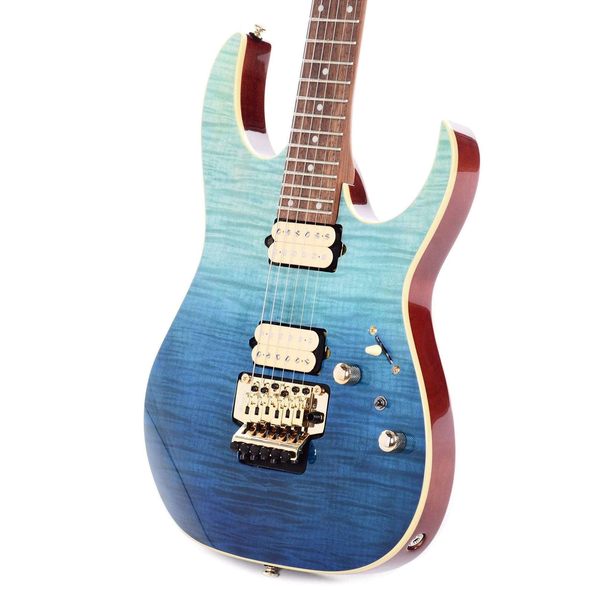 Ibanez RG420HPFM High Performance Blue Reef Gradation Electric Guitars / Solid Body