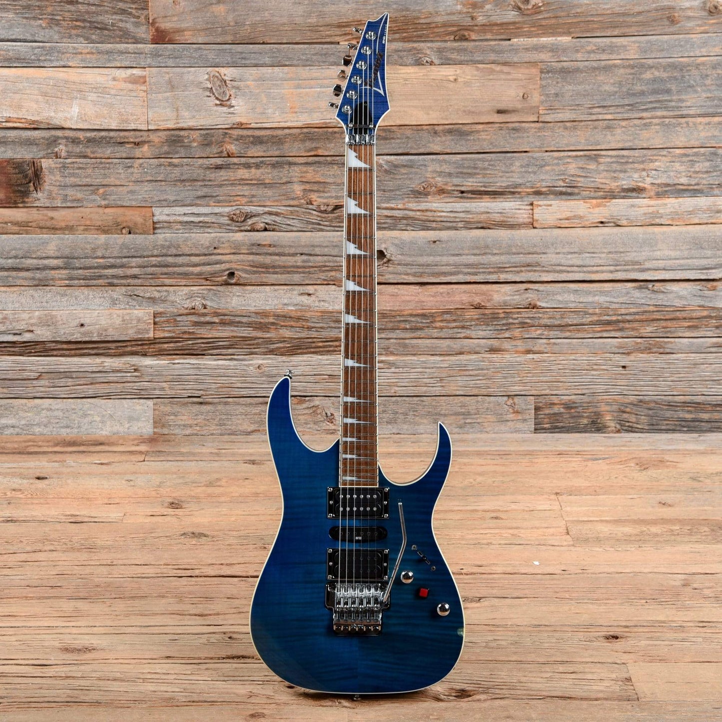 Ibanez RG4EXFM1 Bright Blue Electric Guitars / Solid Body