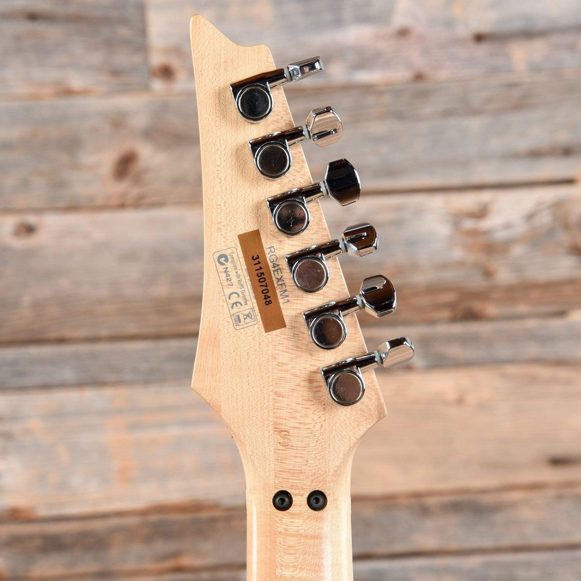 Ibanez RG4EXFM1 Bright Blue Electric Guitars / Solid Body