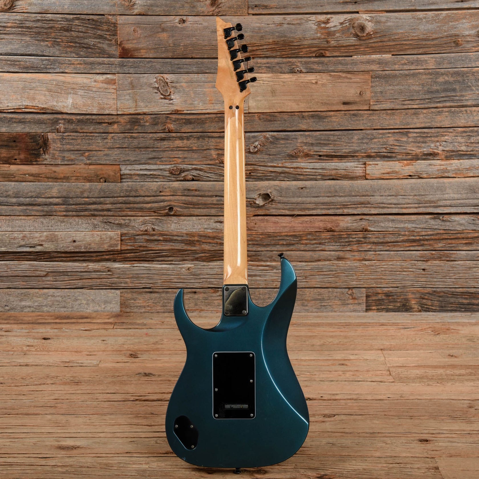 Rg550 Back Ibanez RG550 Atlantic Blue 1989 – Chicago Music Exchange