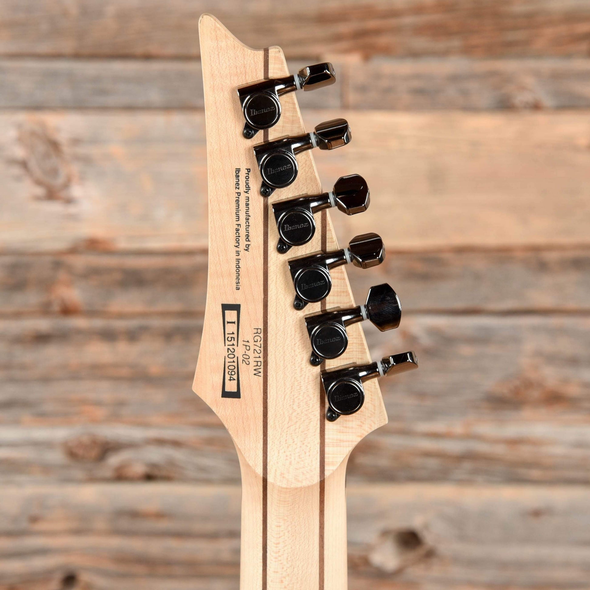 Ibanez RG721RW-CNF Premium Charcoal Brown Flat 2015 Electric Guitars / Solid Body