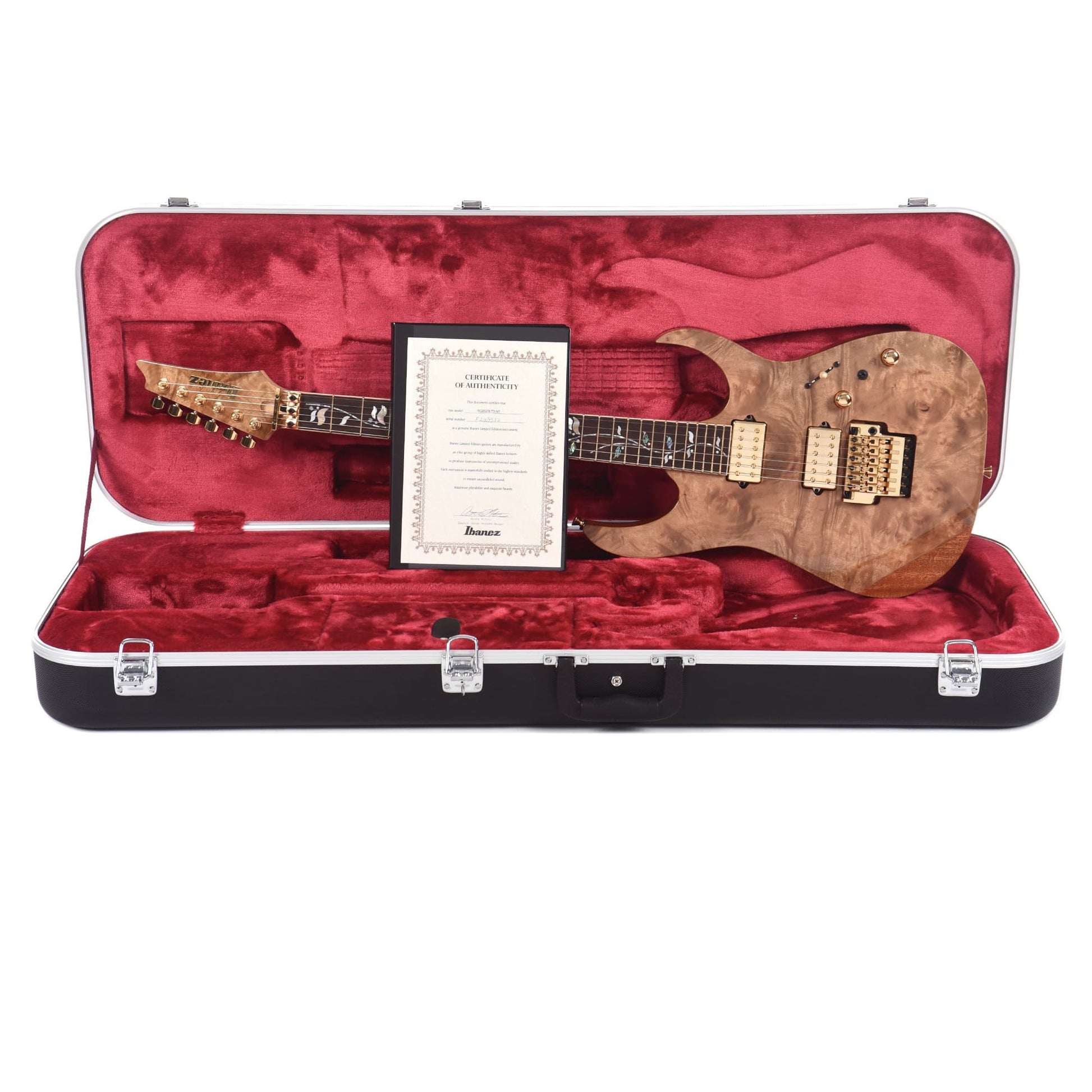 Ibanez RG8520LTD J. Custom Natural Electric Guitars / Solid Body