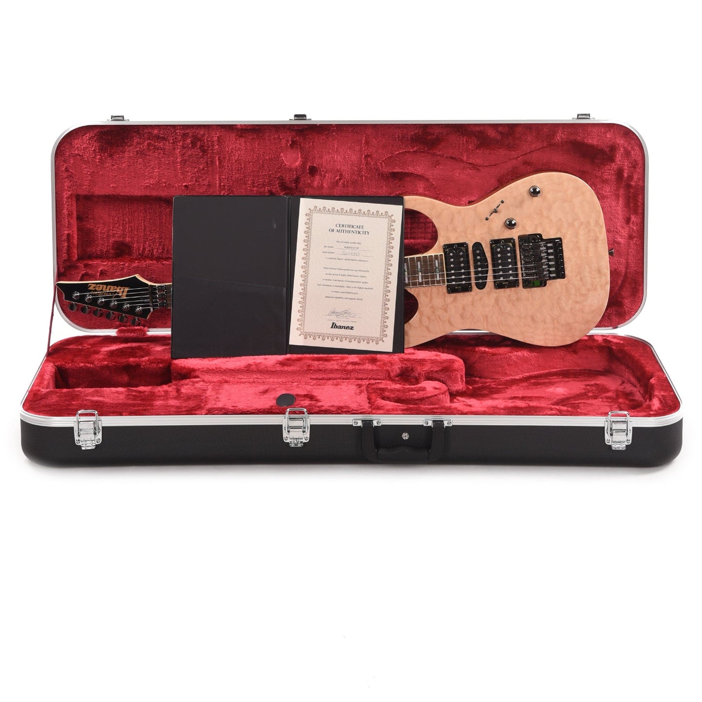 Ibanez RG8570CST RG J-Custom Exotic Maple Natural Electric Guitars / Solid Body