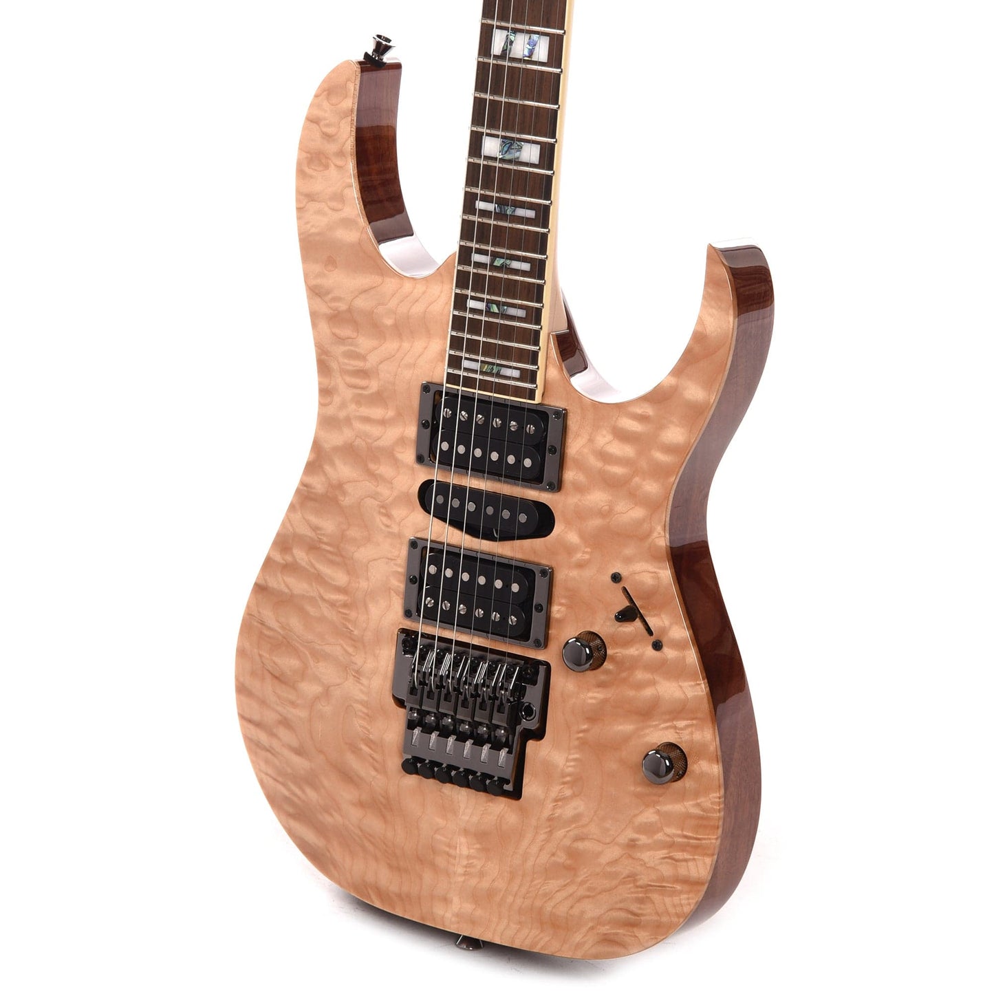 Ibanez RG8570CST RG J-Custom Exotic Maple Natural Electric Guitars / Solid Body