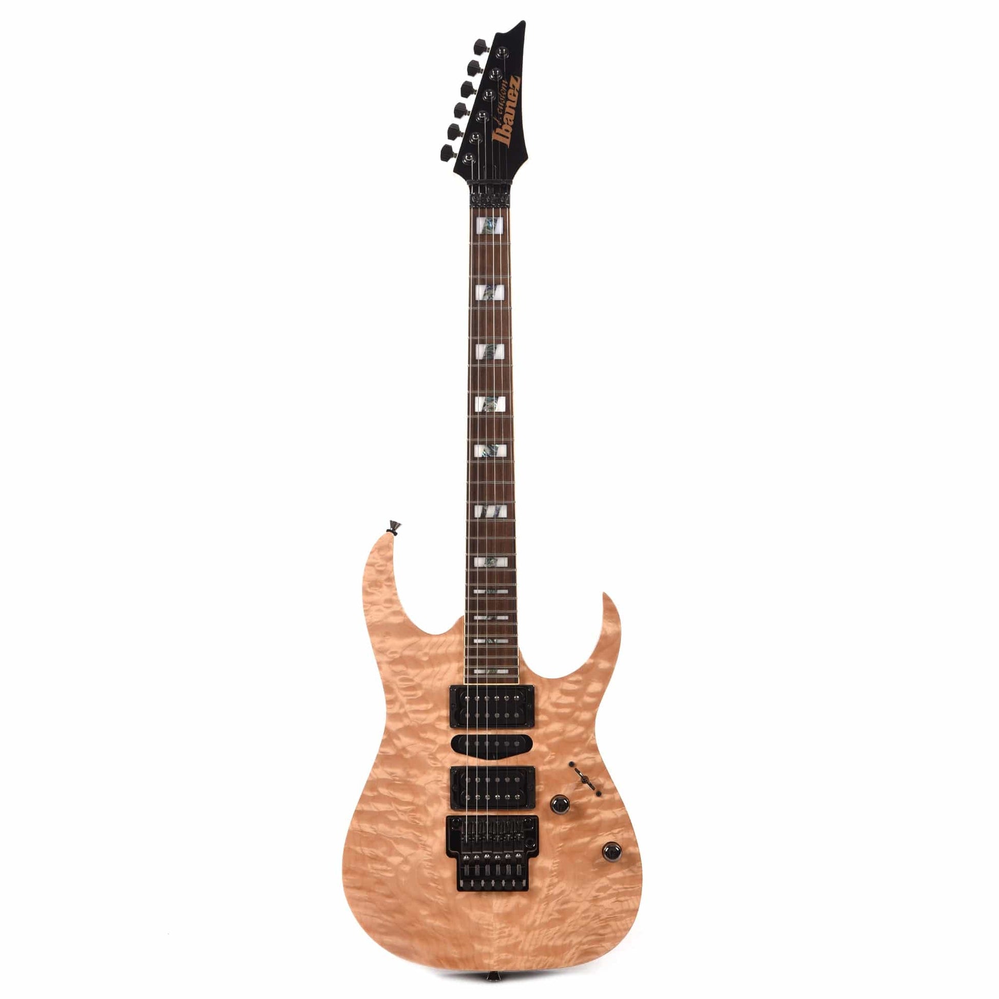 Ibanez RG8570CST RG J-Custom Exotic Maple Natural Electric Guitars / Solid Body