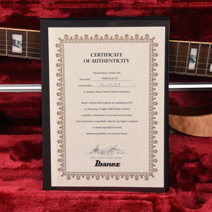 Ibanez RG8570CST RG J-Custom Exotic Maple Natural Electric Guitars / Solid Body