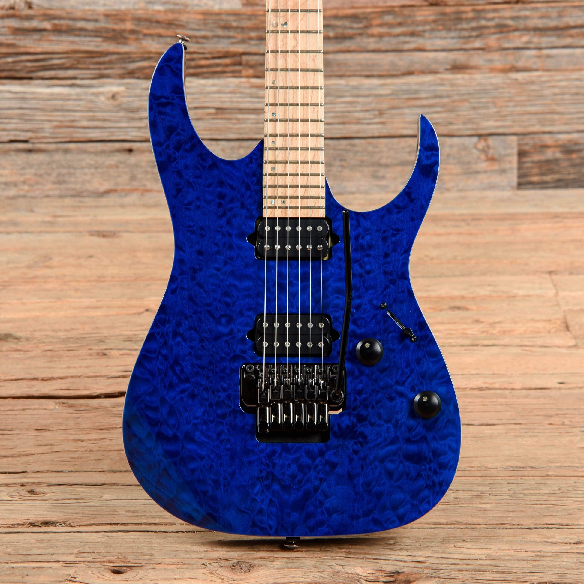 Ibanez RG920QMZ Premium Cobalt Blue Surge 2012 Electric Guitars / Solid Body