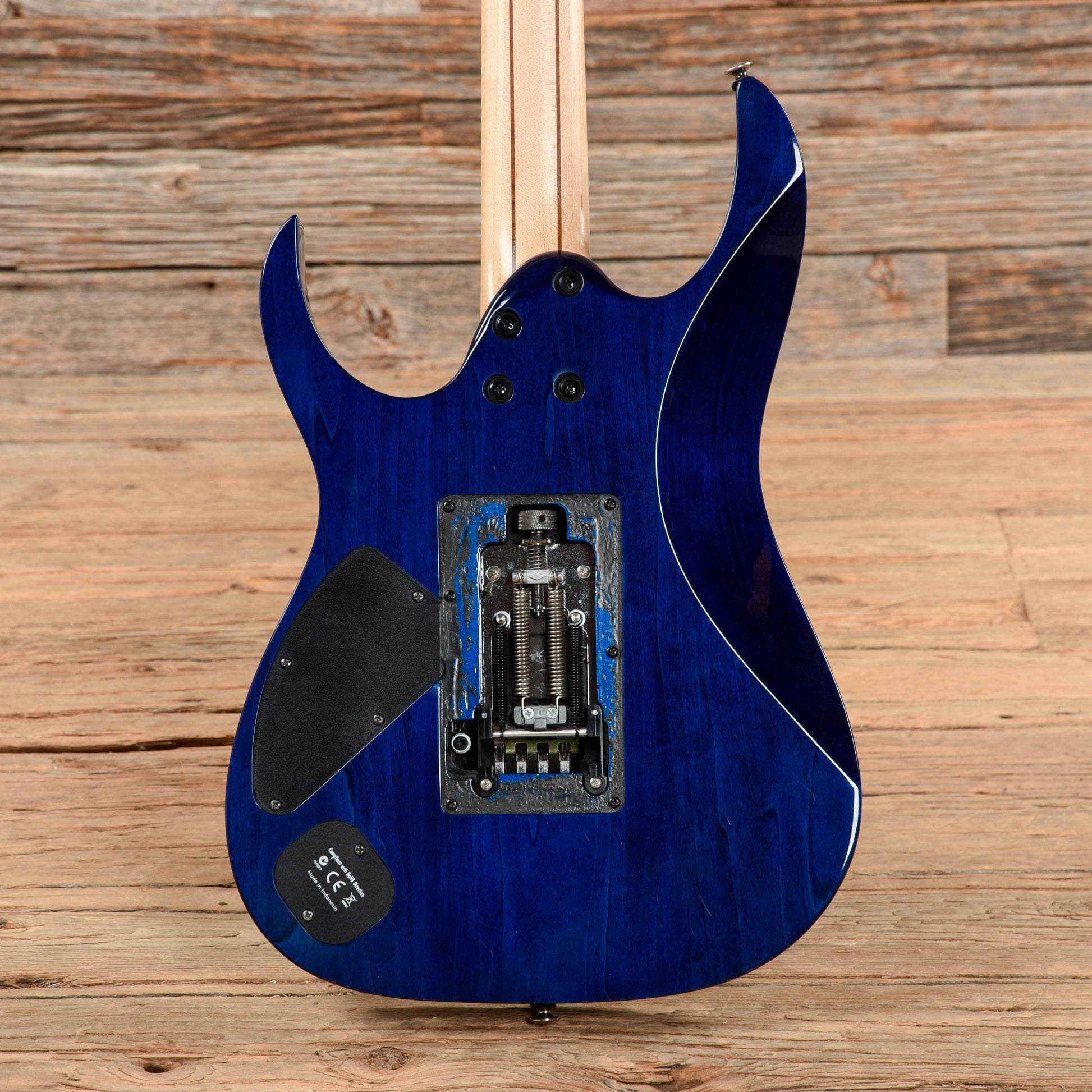 Ibanez RG920QMZ Premium Cobalt Blue Surge 2012 Electric Guitars / Solid Body