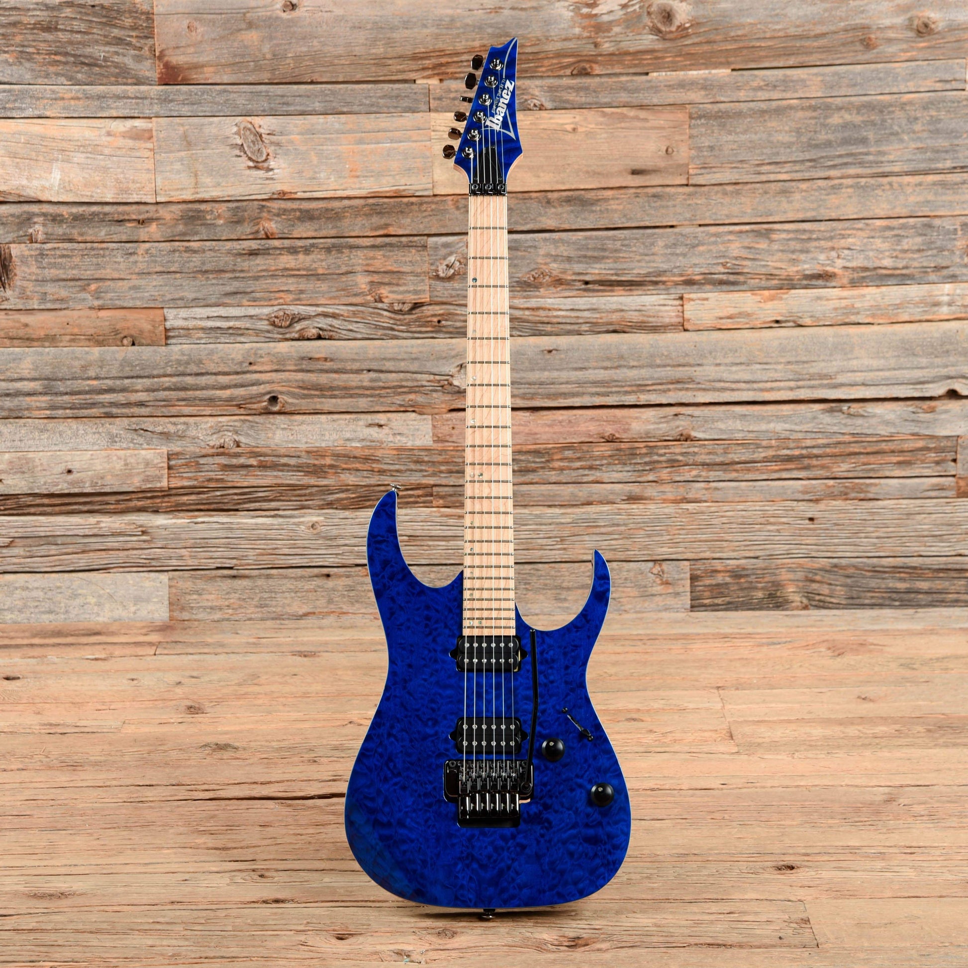 Ibanez RG920QMZ Premium Cobalt Blue Surge 2012 Electric Guitars / Solid Body