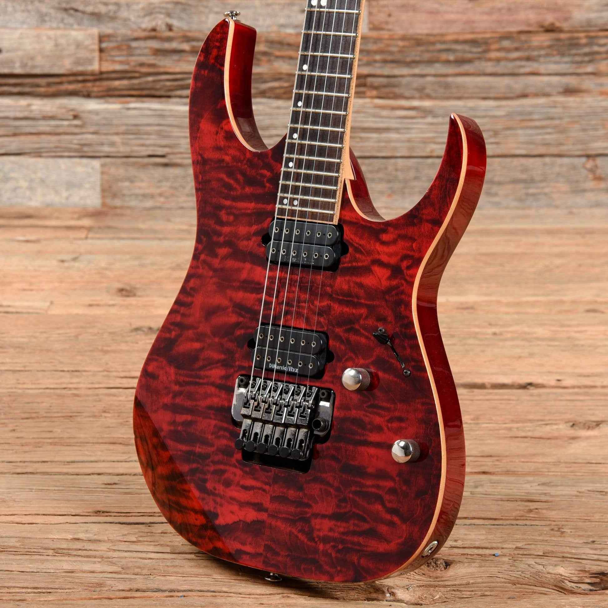 Ibanez RG920QMZ Premium Red Desert 2011 Electric Guitars / Solid Body