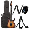 Ibanez RGA42FM Dragon Eye Burst Flat Bundle w/ Ibanez Gig Bag, Stand, Tuner and Strap Electric Guitars / Solid Body