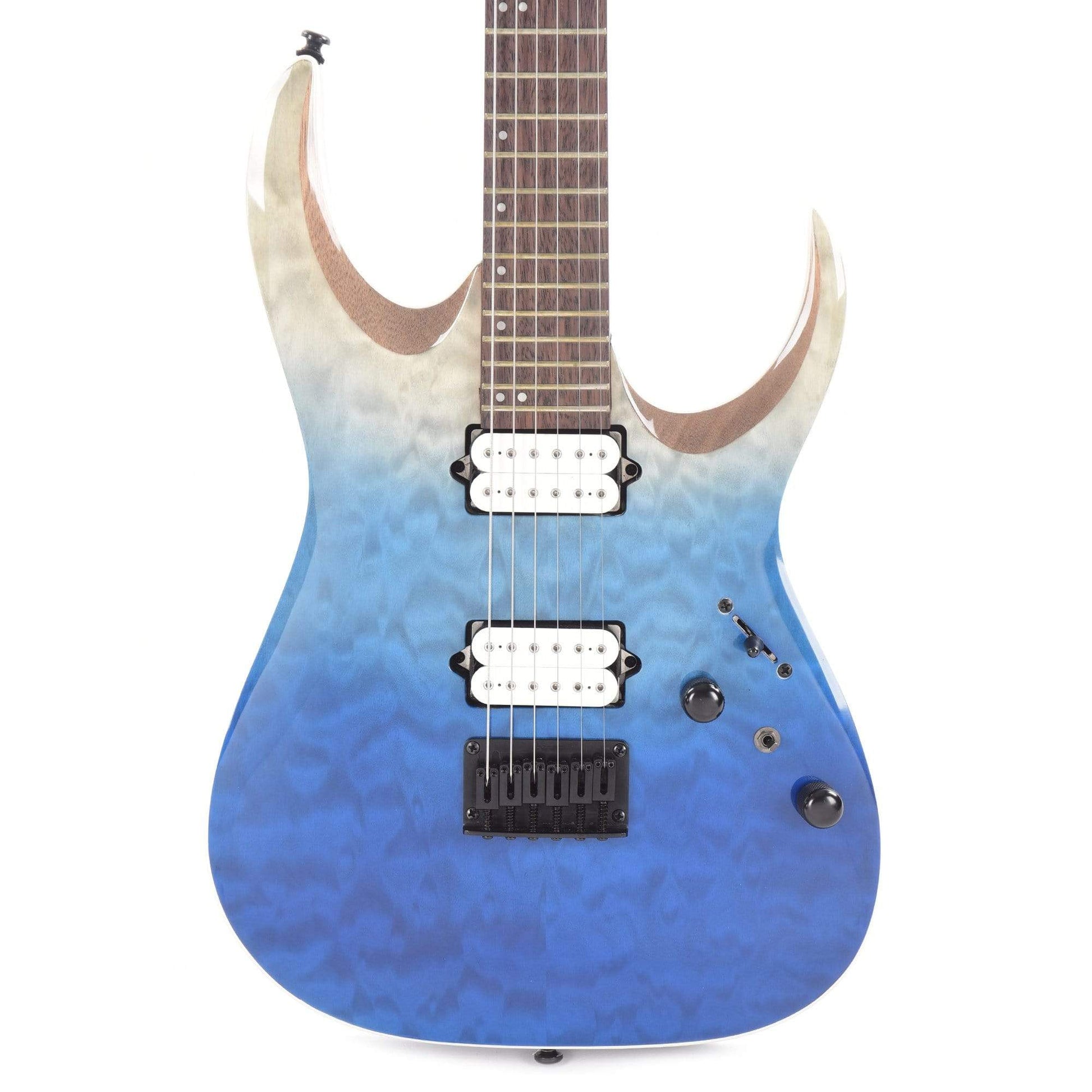 Ibanez RGA42HPQM High Performance Blue Iceberg Gradation Electric Guitars / Solid Body