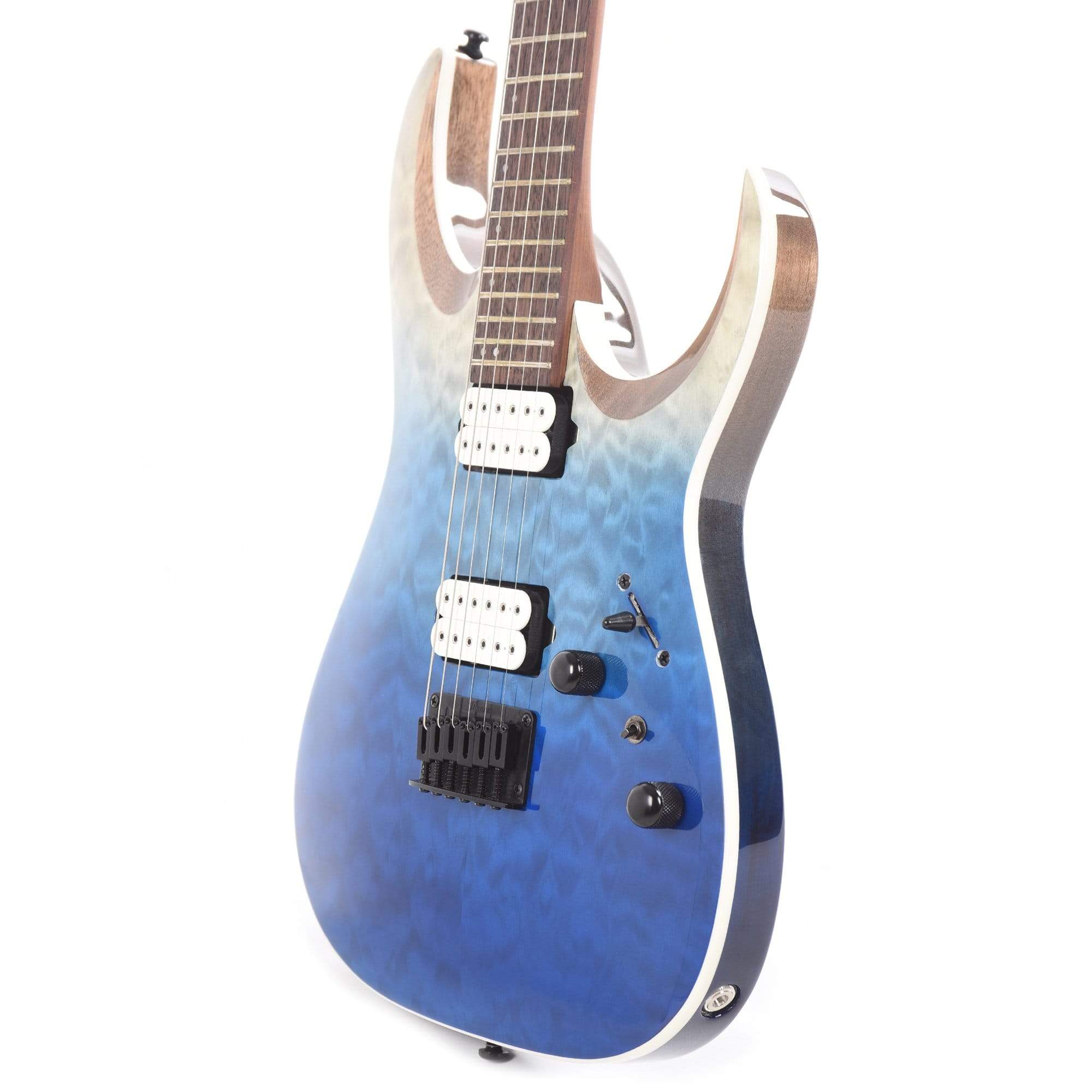 Ibanez RGA42HPQM High Performance Blue Iceberg Gradation Electric Guitars / Solid Body