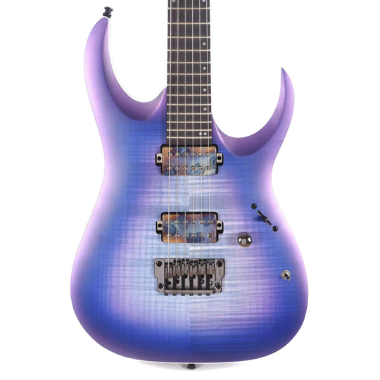 Ibanez RGA61AL RGA Axion Label Indigo Aurora Burst Flat w/Bare Knuckle Aftermath Electric Guitars / Solid Body