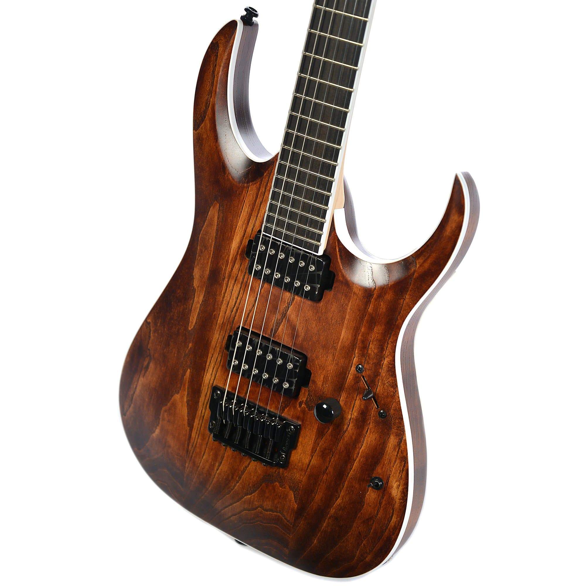 Ibanez RGAIX6U Iron Label Antique Brown Stained w/Ibanez Molded