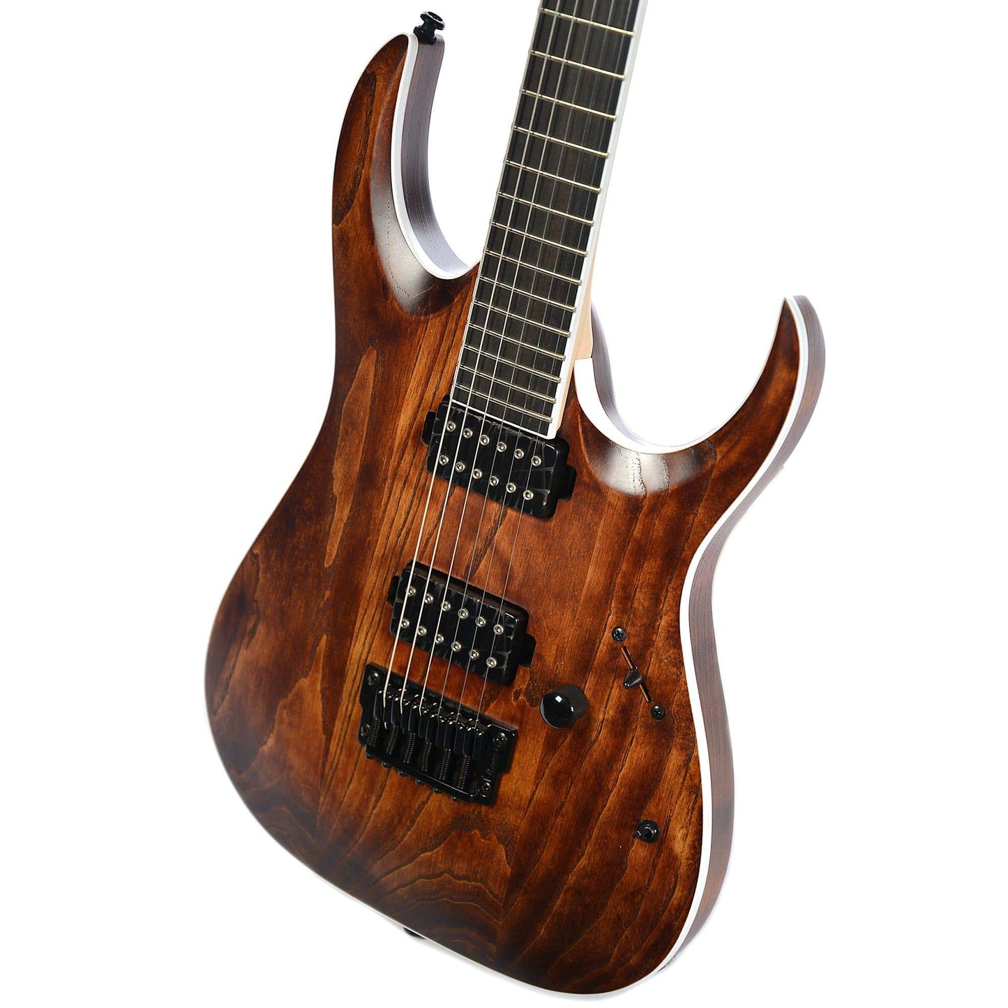 Ibanez RGAIX6U Iron Label Antique Brown Stained w/Ibanez Molded Hardshell Case Electric Guitars / Solid Body
