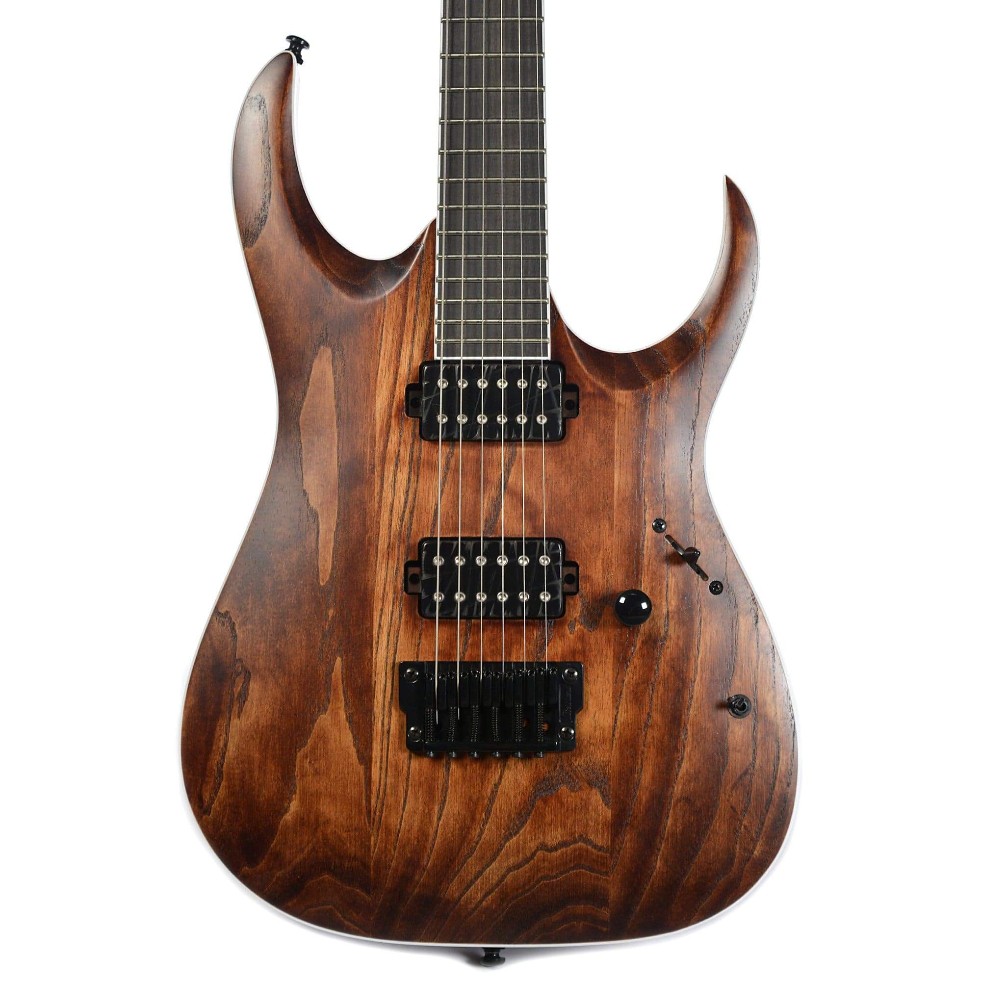 Ibanez RGAIX6U Iron Label Antique Brown Stained w/Ibanez Molded Hardshell Case Electric Guitars / Solid Body
