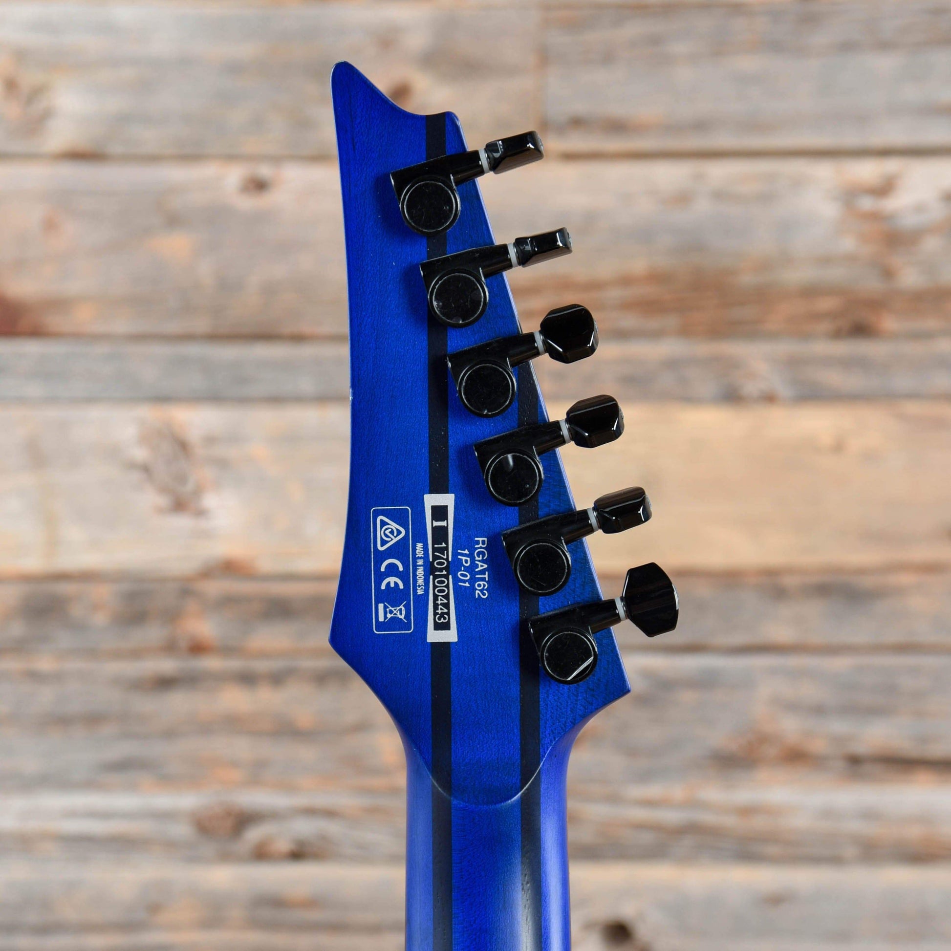 Ibanez RGAT62 Tranparent Blue 2017 Electric Guitars / Solid Body