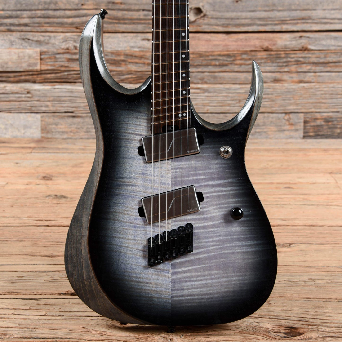 Ibanez RGD61ALMS-CLL Axion Label Multi Scale Cerulean Blue Burst Low Gloss 2019 Electric Guitars / Solid Body