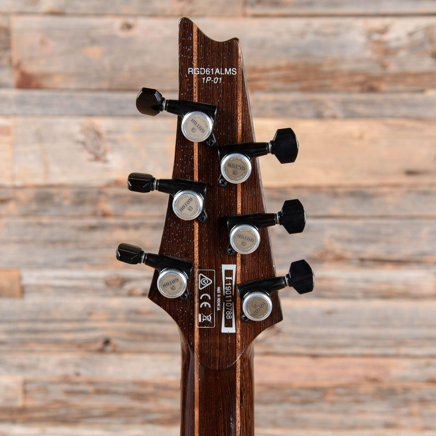 Ibanez RGD61ALMS-CLL Axion Label Multi Scale Cerulean Blue Burst Low Gloss 2019 Electric Guitars / Solid Body