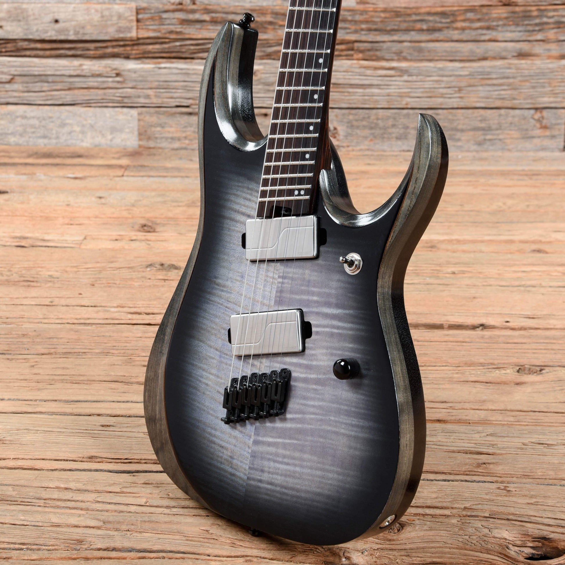 Ibanez RGD61ALMS-CLL Axion Label Multi Scale Cerulean Blue Burst Low Gloss 2019 Electric Guitars / Solid Body