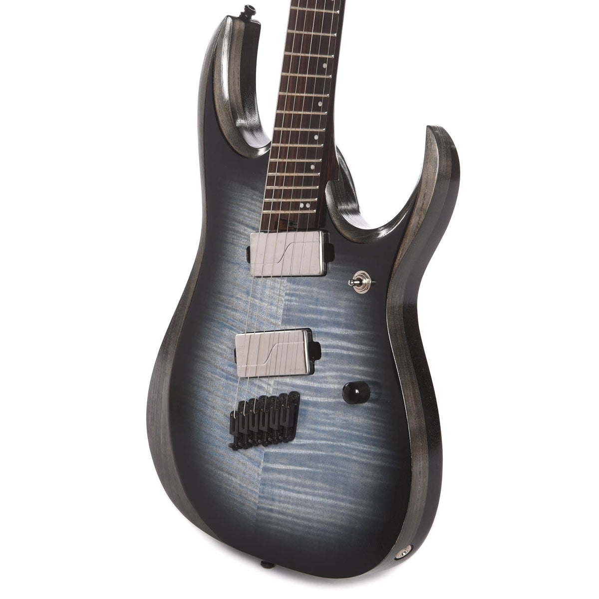 Ibanez RGD61ALMS RGD Axion Label Multi Scale Cerulean Blue Burst Low G ...