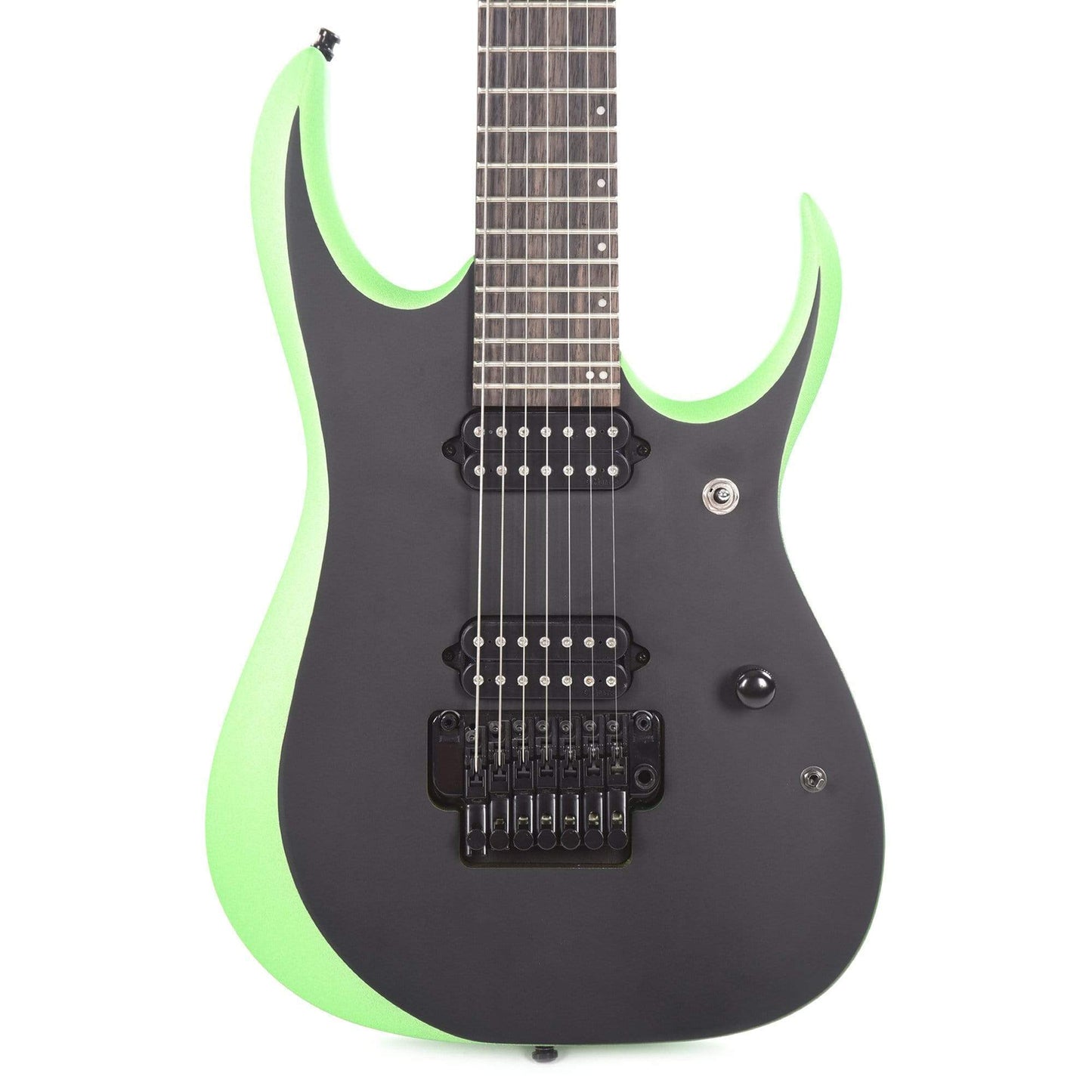 Ibanez RGD70ALNB Axion Label 7-String Metallic Green Eclipse Matte Electric Guitars / Solid Body